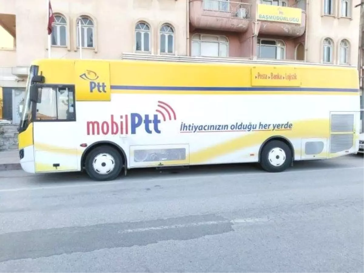 Mobilize PTT Aracı Bayırköy\'de Hizmete Girdi