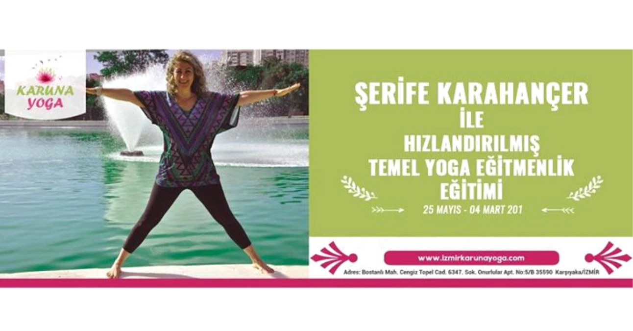 Şerife Karahançer ile Hızlandırılmış Temel Yoga Eğitimi