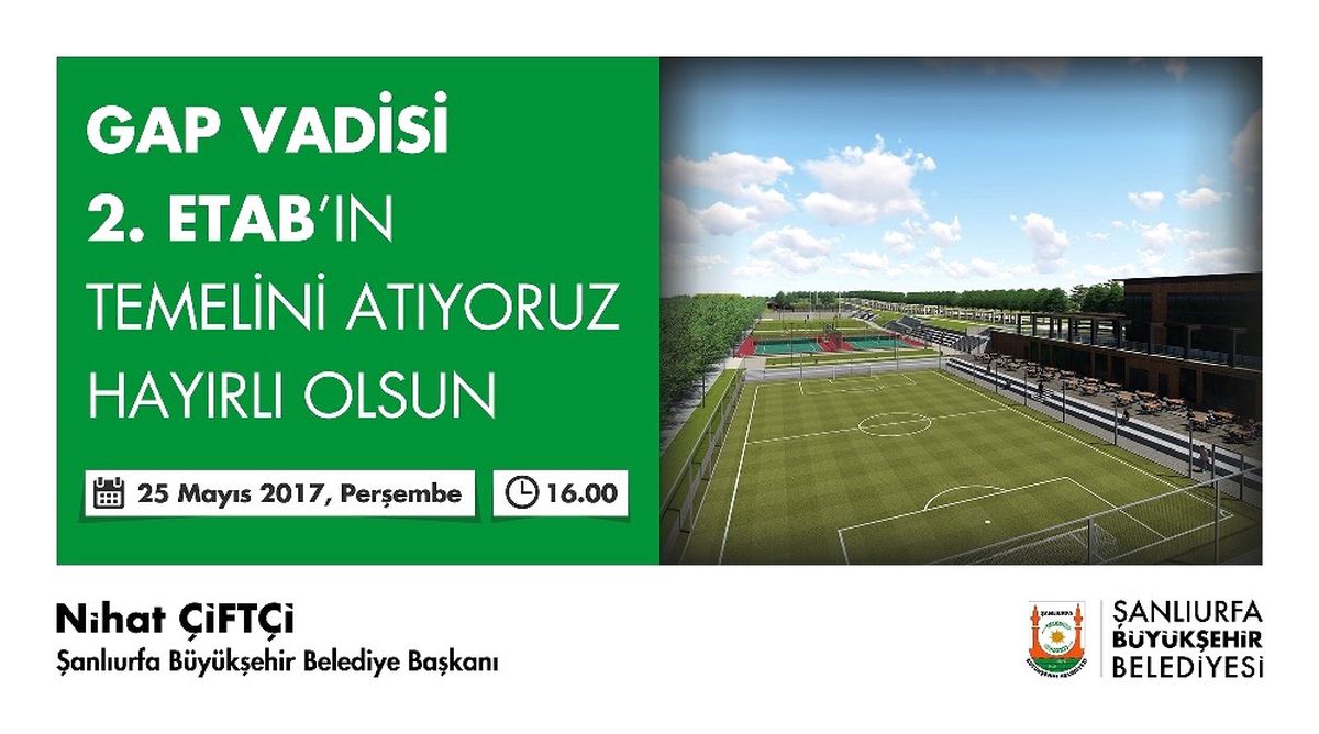 Yenice Kent Park ve Gap Vadisi İkinci Etabın Temeli Atılıyor