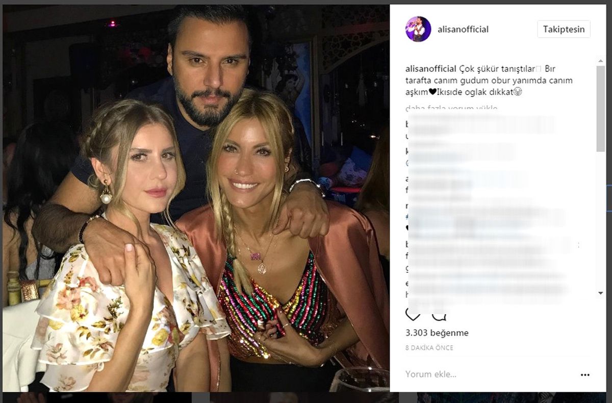Ali Şan Büyük Aşkını Yakın Arkadaşıyla Tanıştırdı