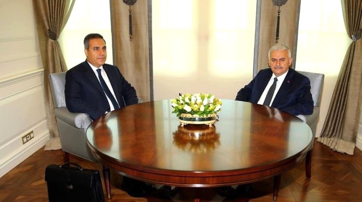 Başbakan Yıldırım, MİT Müsteşarı Fidan\'ı Kabul Etti
