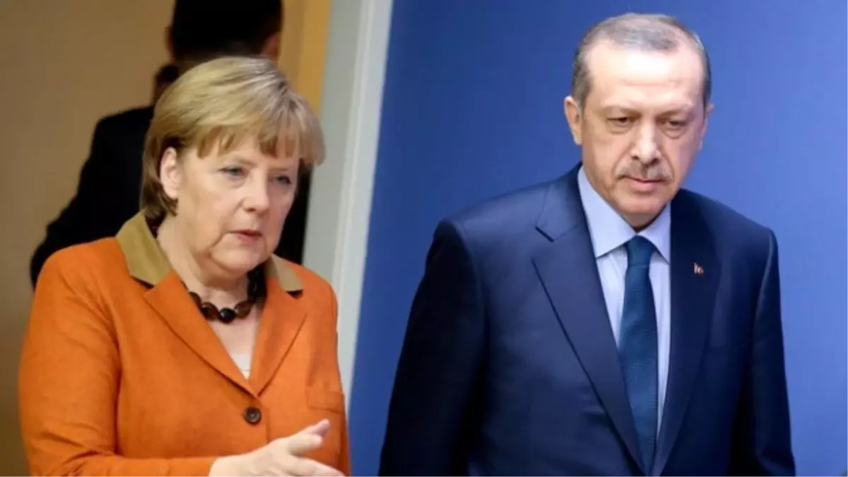 Cumhurbaşkanı Erdoğan, Merkel ile Görüştü