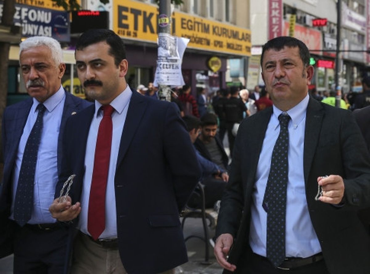 Dha Ankara - CHP\'li Vekiller Kızılay\'da Volta Attı