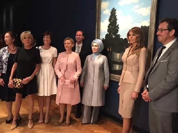 Emine Erdoğan, NATO Zirvesine Katılan Liderlerin Eşleriyle ...