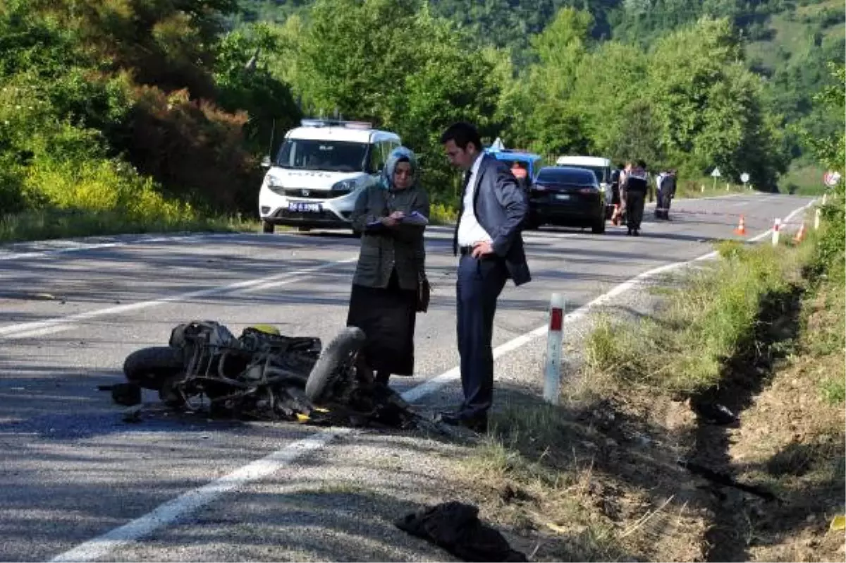 Kaymakamın Makam Otomobilinin Çarptığı Motosiklet Sürücüsü Öldü