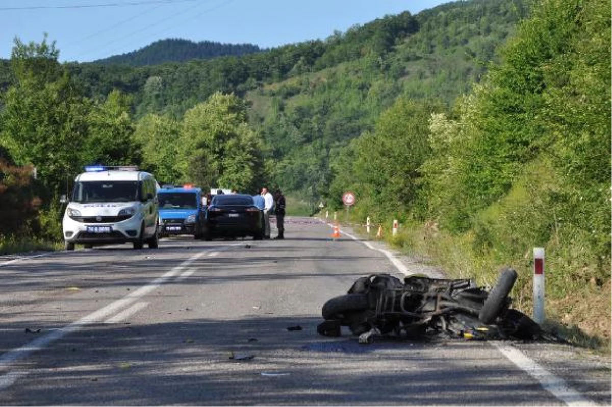 Kaymakamın Makam Otomobilinin Çarptığı Motosiklet Sürücüsü Öldü