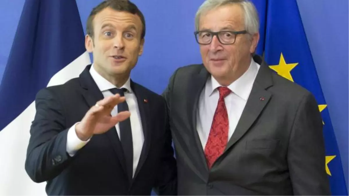 Macron-Juncker Görüşmesi