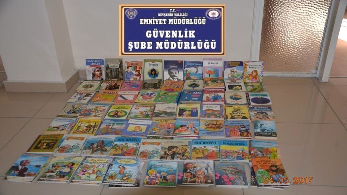 Nevşehir\'de 236 Adet Bandrolsüz Kitap Ele Geçirildi