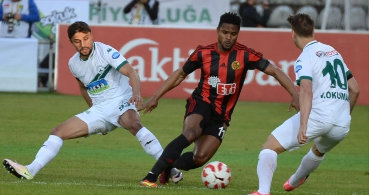 TFF 1. Lig Play-Off\'unda Giresunspor ile Eskişehirspor 3-3 Berabere Kaldı