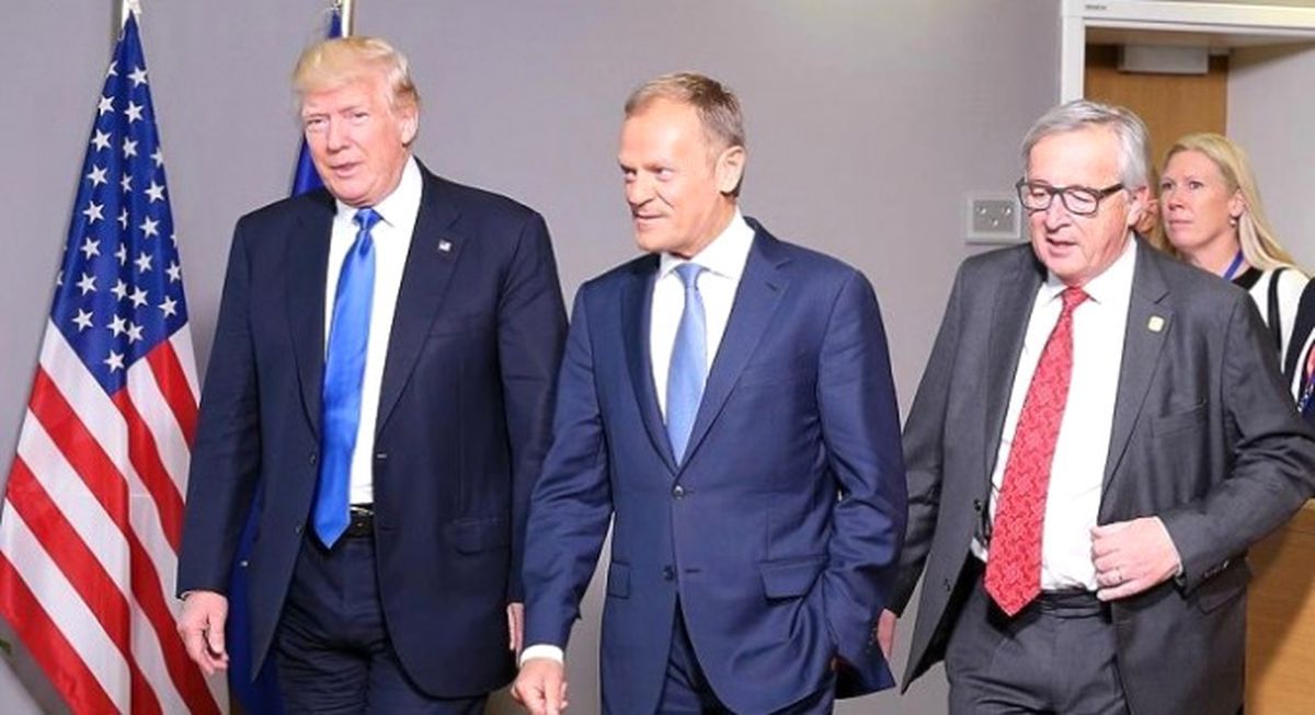 Trump, AB Liderleri ile Görüştü