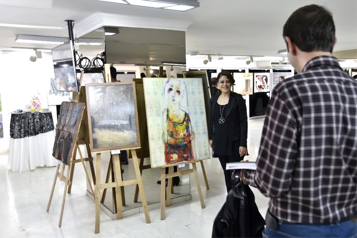 17. Şefik Bursalı Resim Yarışması Sergisi Ankara\'da Açıldı