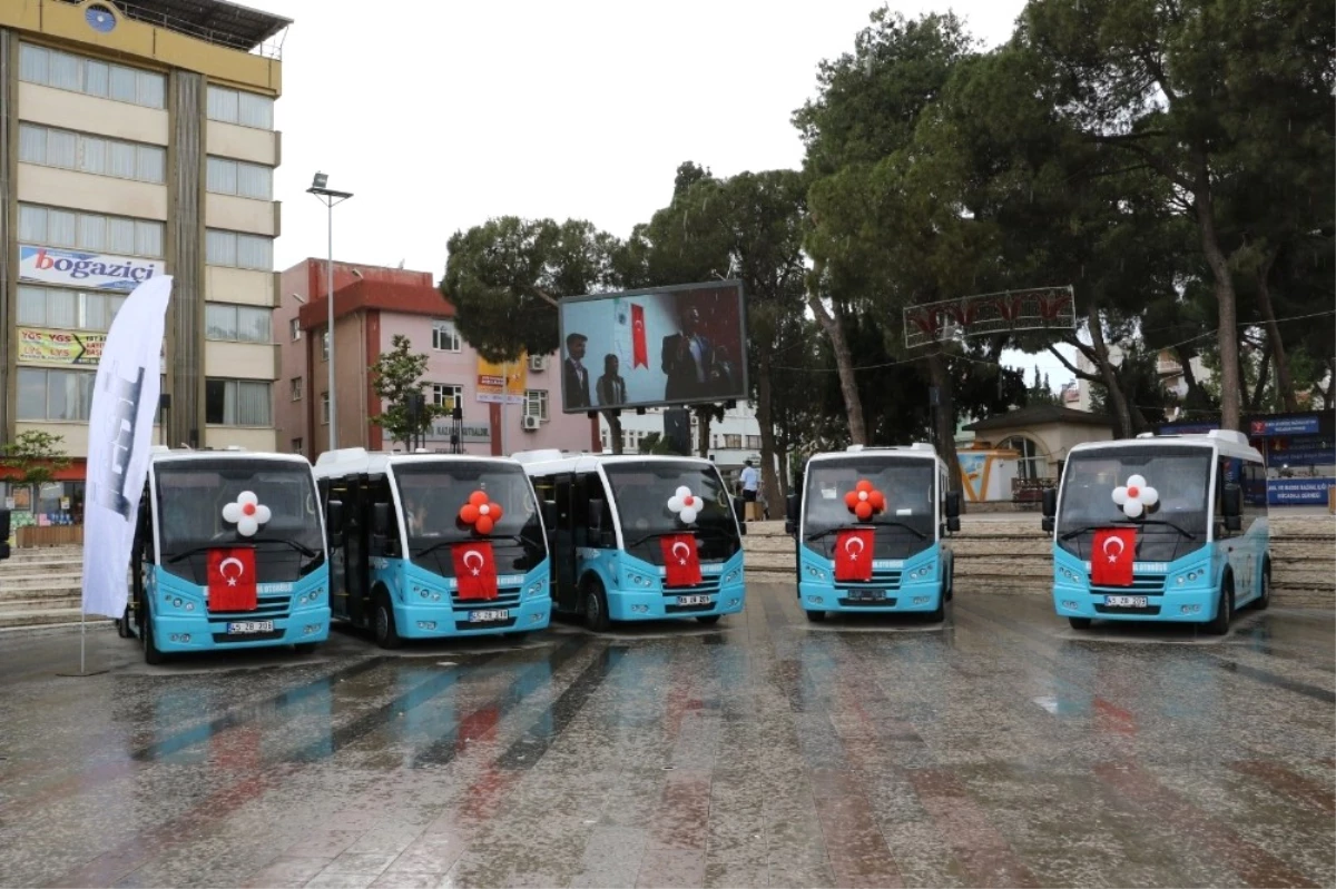 Alaşehir\'in Toplu Ulaşımına Yeni Araç Takviyesi
