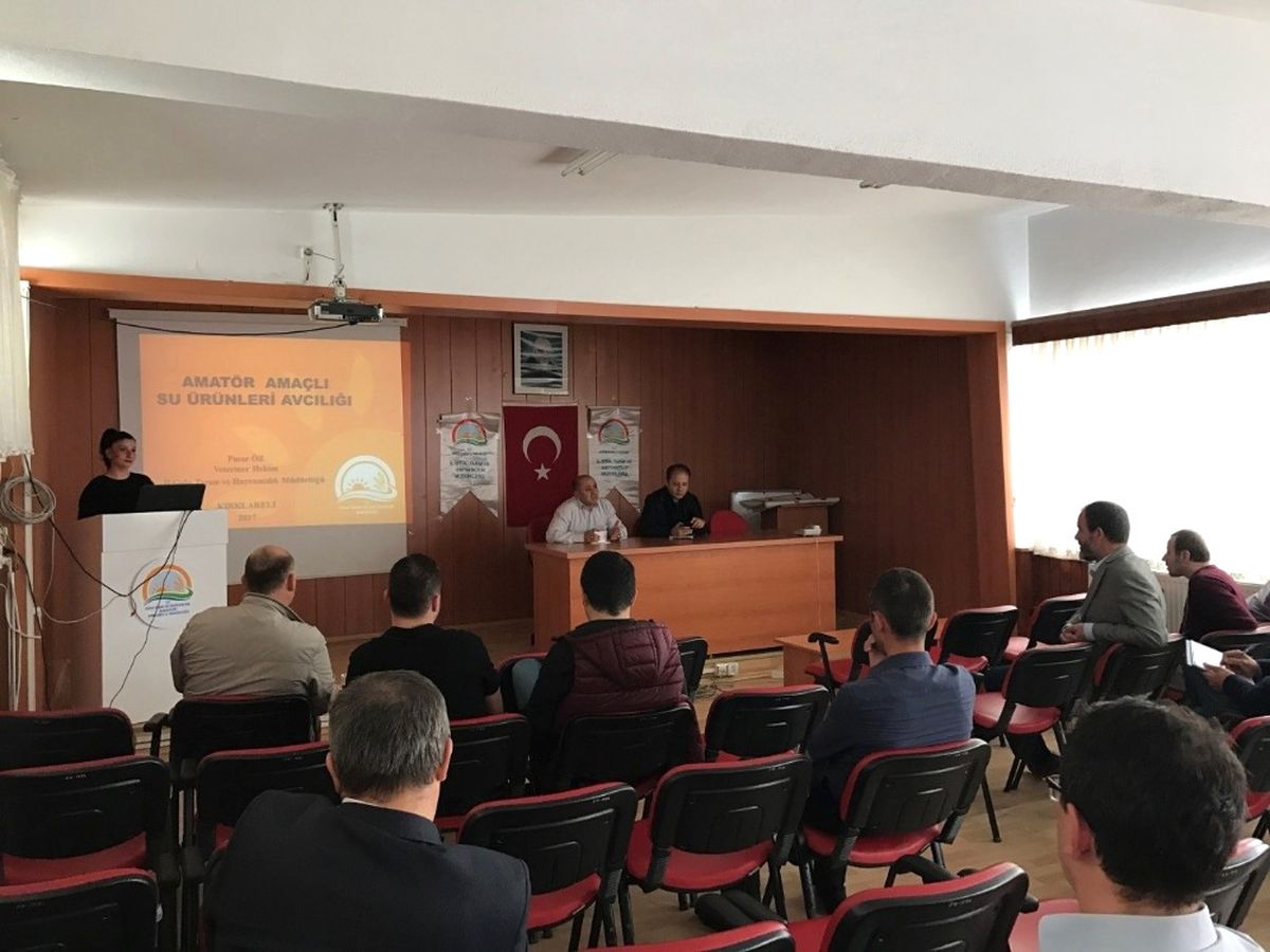 Amatör Amaçlı Su Ürünleri Avcılığını Düzenleyen Tebliğ" Bilgilendirme Toplantısı
