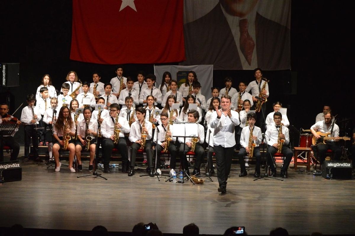 Başak Kolejinden \'Gelenekselden Evrensele B-brass\' Konseri