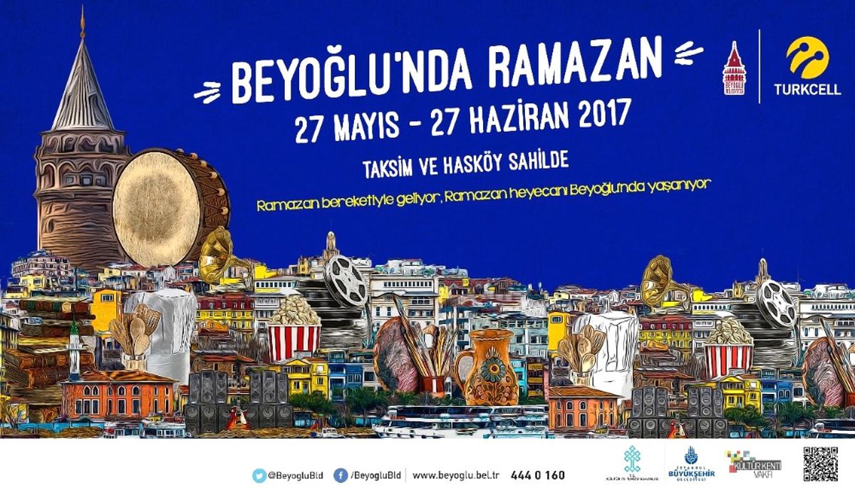 Beyoğlu\'nda Ramazan Etkinlikleri