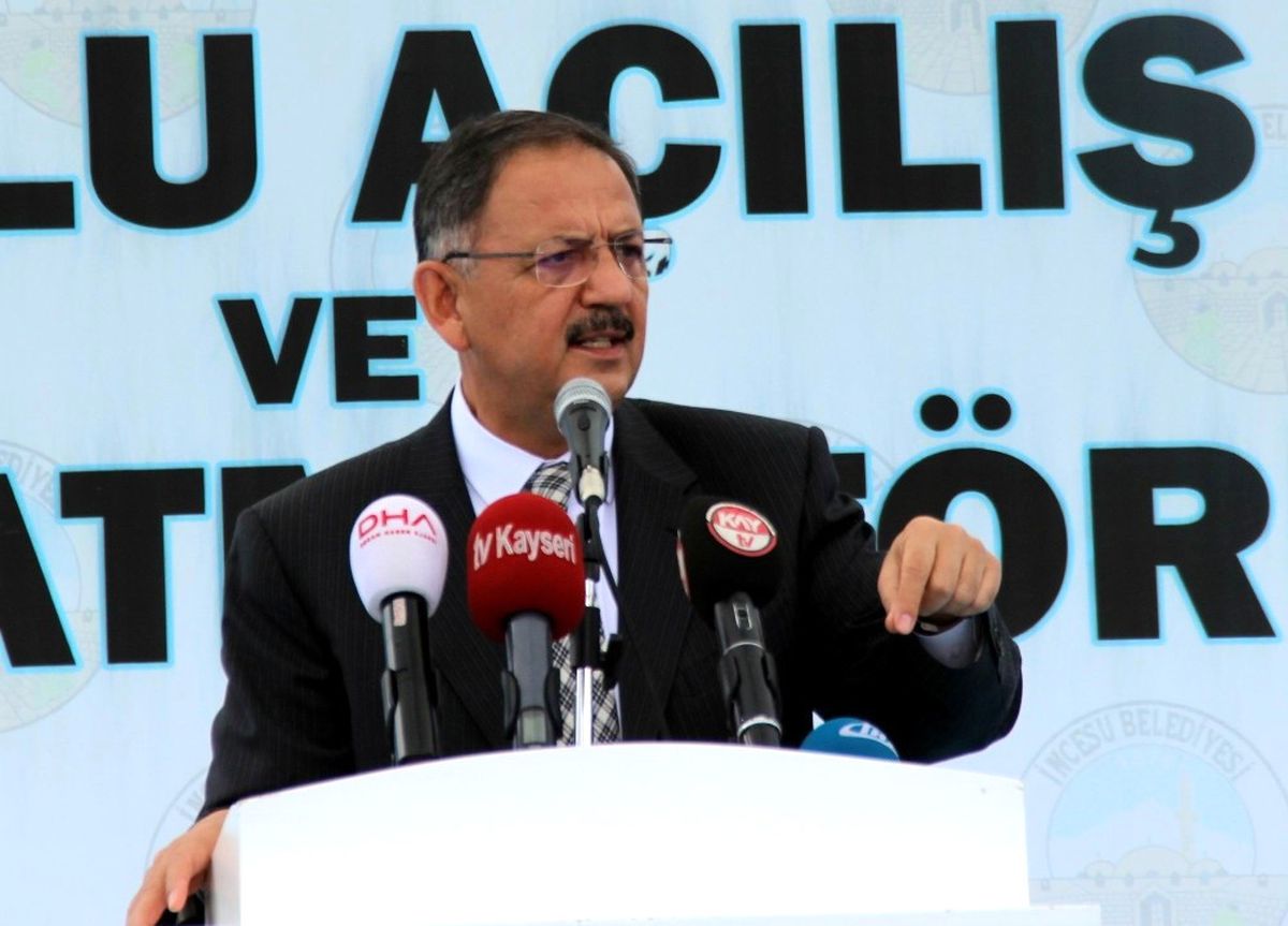 Çevre ve Şehircilik Bakanı Mehmet Özhaseki Açıklaması