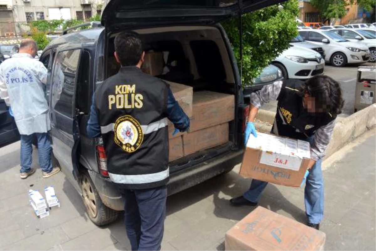 Kahramanmaraş\'ta 10 Bin Paket Kaçak Sigara Ele Geçti