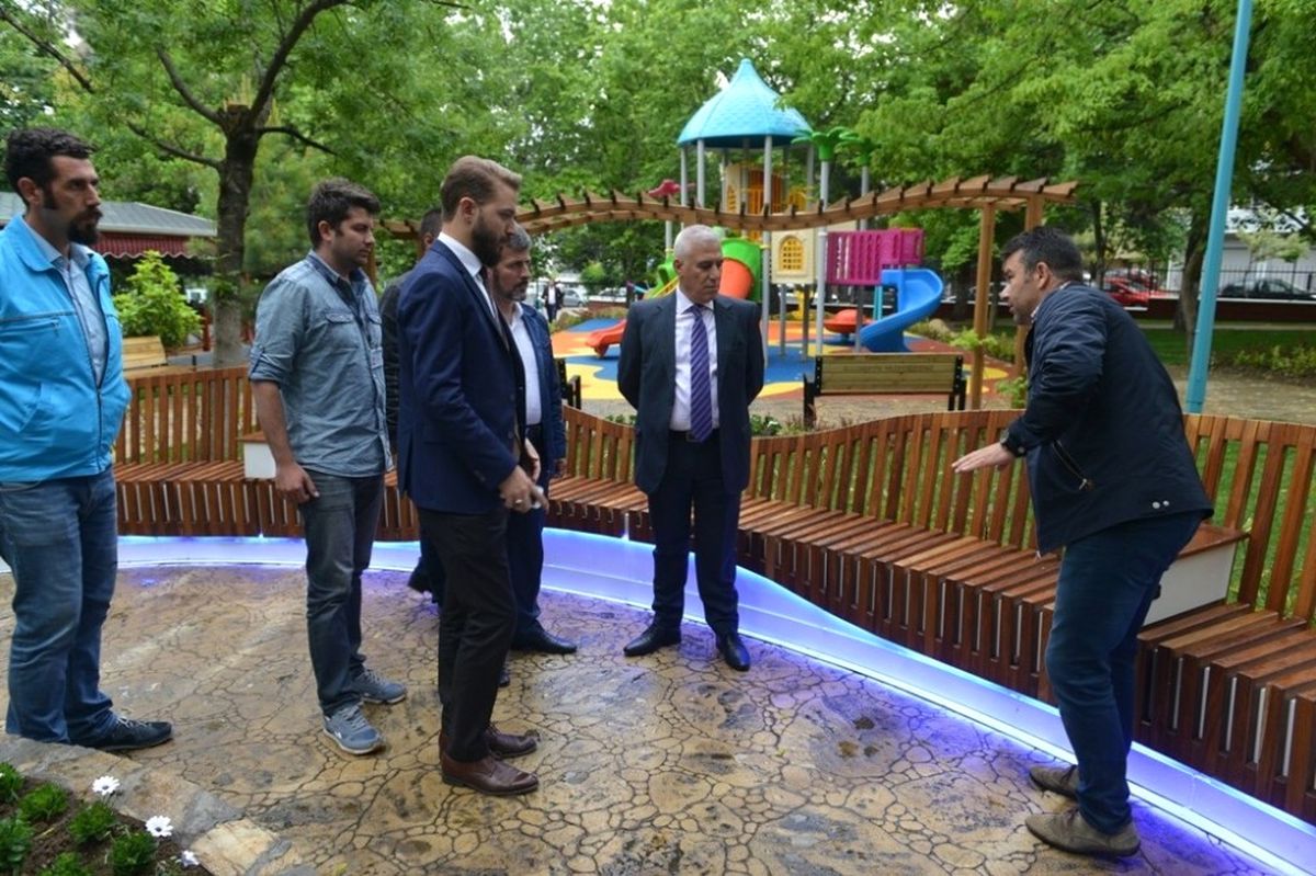 Konak Parkı ve Koşu Yolu Yenilendi
