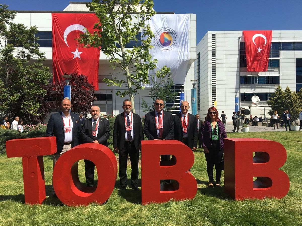 Kuşadası Ticaret Odası Heyeti TOBB\'un 73. Genel Kuruluna Katıldı