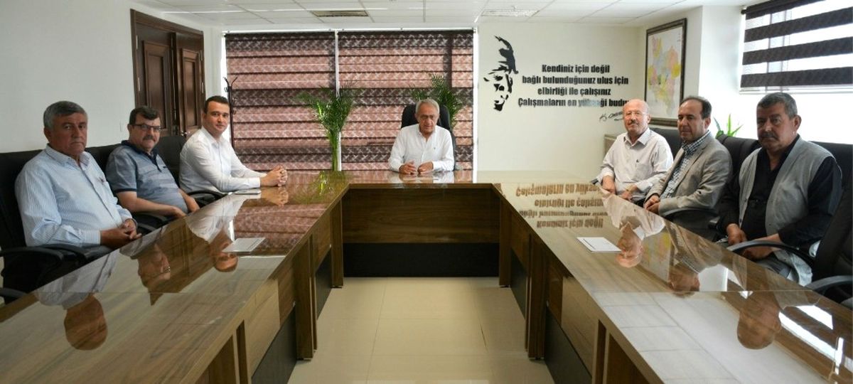 Muhtarlar Taleplerini Coşkun\'a İletti