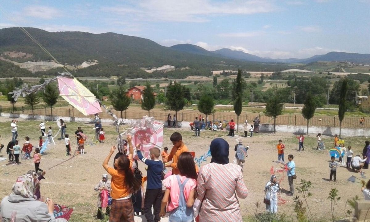 Osmaneli\'de Uçurtma Şenliği Düzenlendi