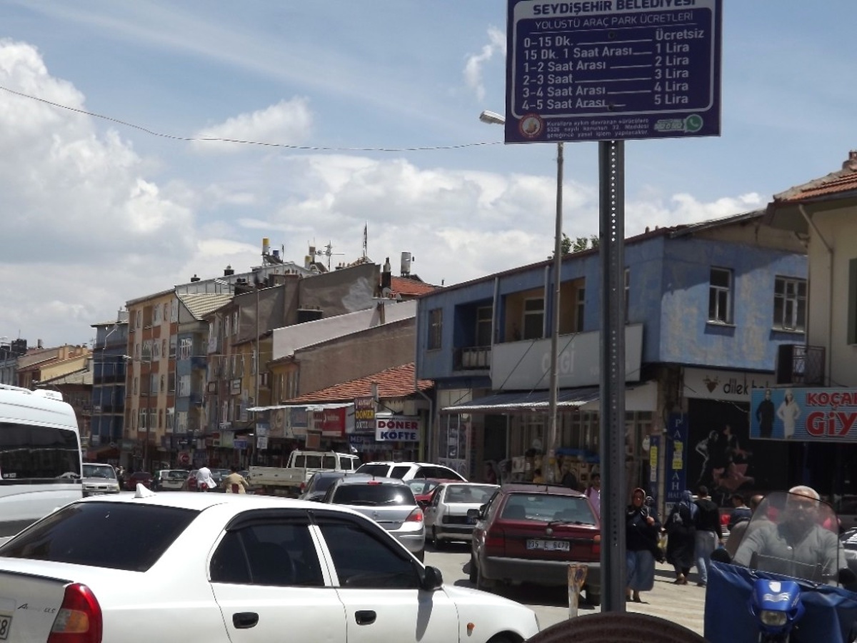 Seydişehir\'de Ücretli Otopark Uygulaması