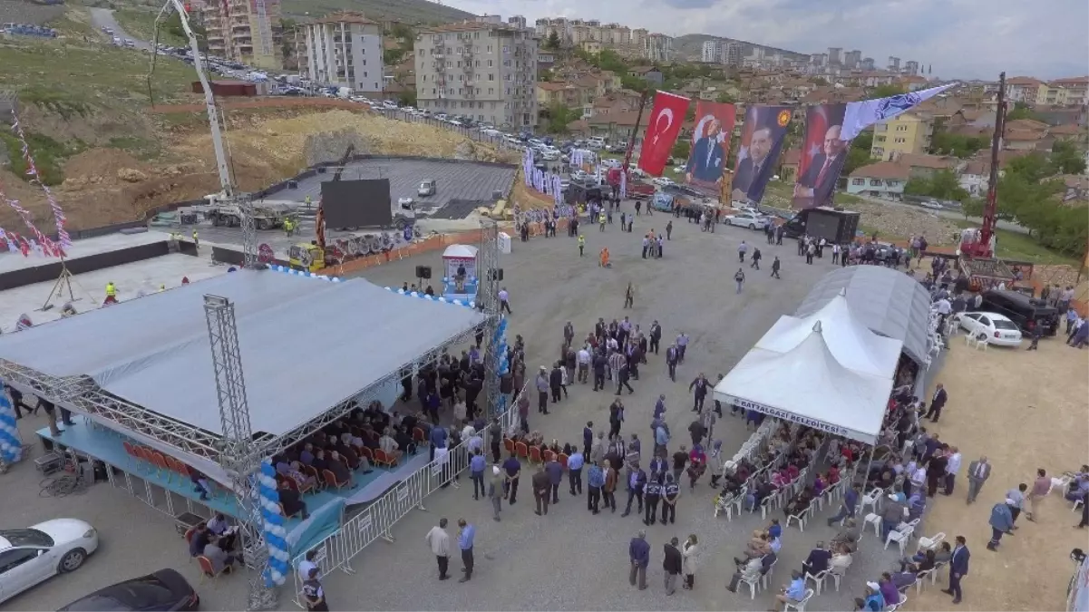 Sosyal Yaşam Merkezinin Temel Atma Törenine Bakan Tüfenkçi de Katıldı