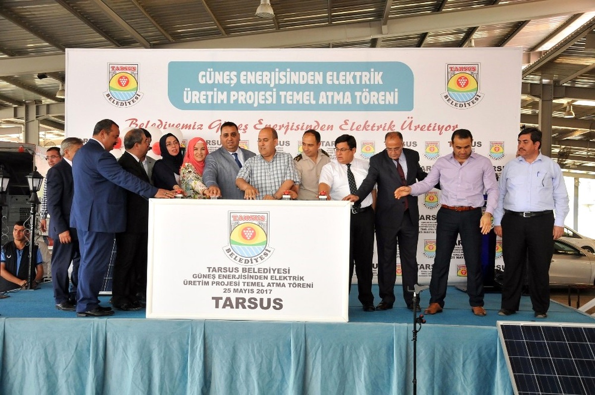 Tarsus Belediyesi Güneş Enerjisinden Elektrik Üretecek