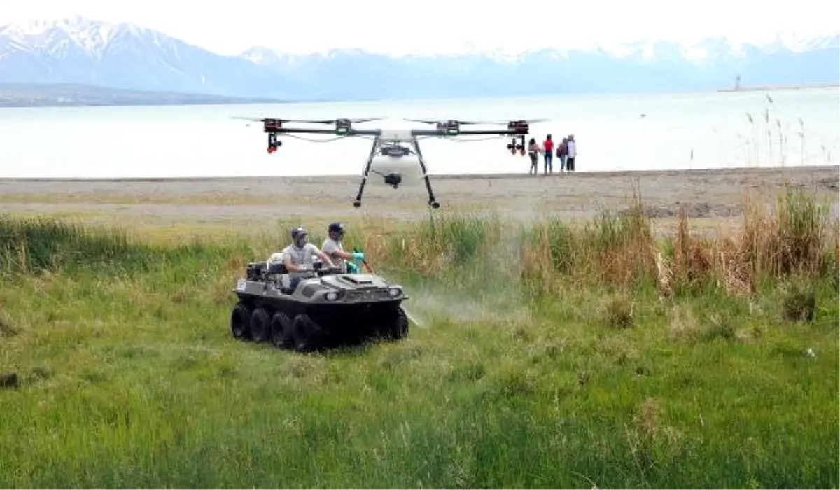 Van\'da Sivrisineğe Karşı Havadan ve Karadan Mücadele