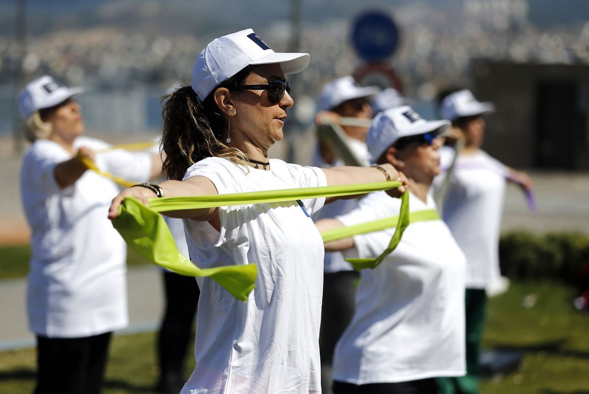 Açık havada spor keyfi