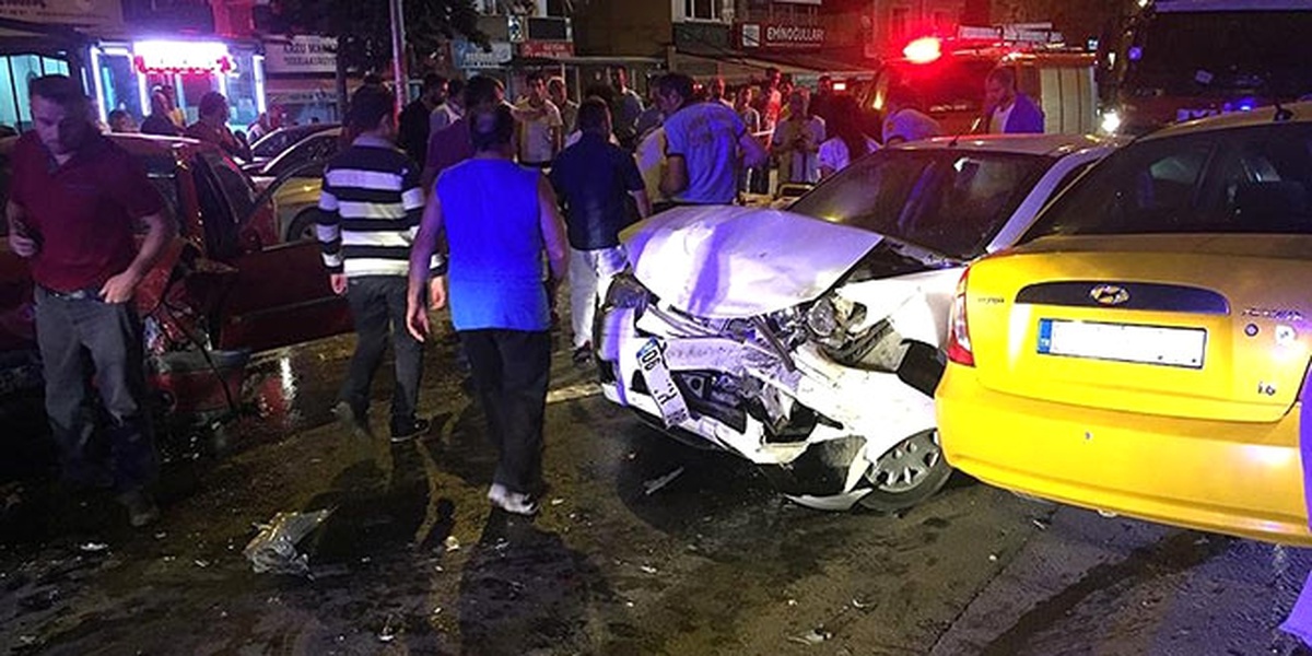 Başkentte Zincirleme Trafik Kazası: 7 Yaralı