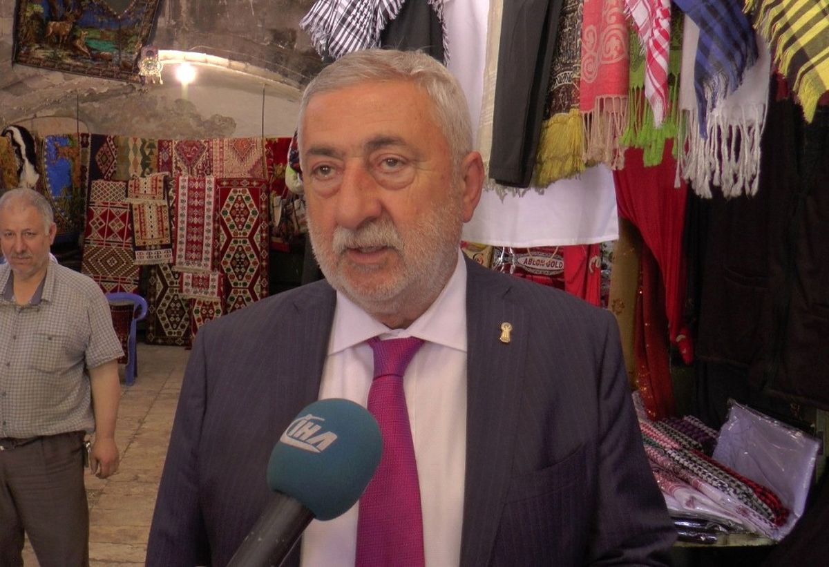 Bendevi Palandöken Şanlıurfa\'da Esnafla Bir Araya Geldi