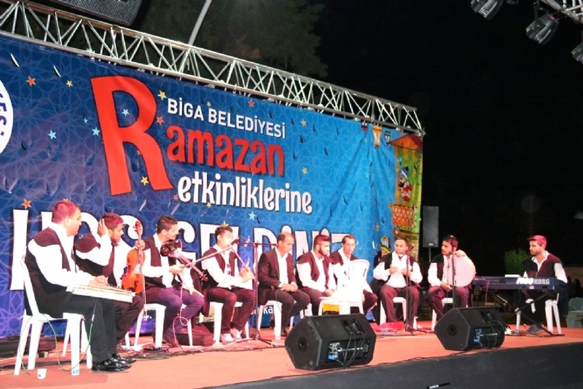 Biga\'da Ramazan Etkinlikleri