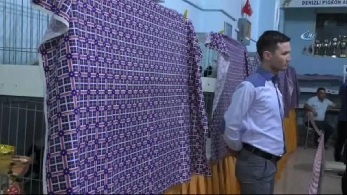 Denizli\'de Güvercin Güzellik Yarışmasına Yoğun İlgi