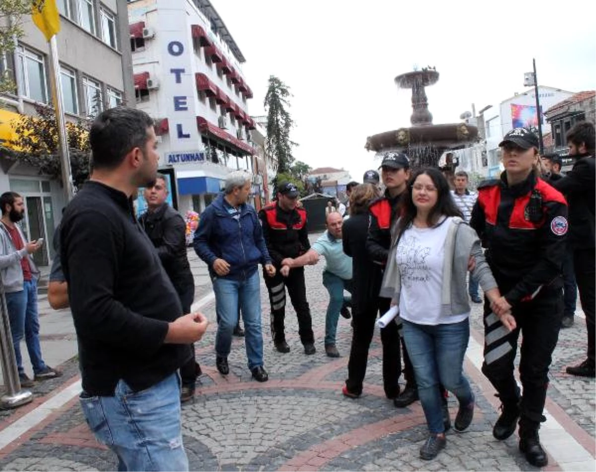 Edirne\'de Akademisyenlerin Tutuklanmasına Tepki Göstermek İsteyen 5 Kişi Gözaltında