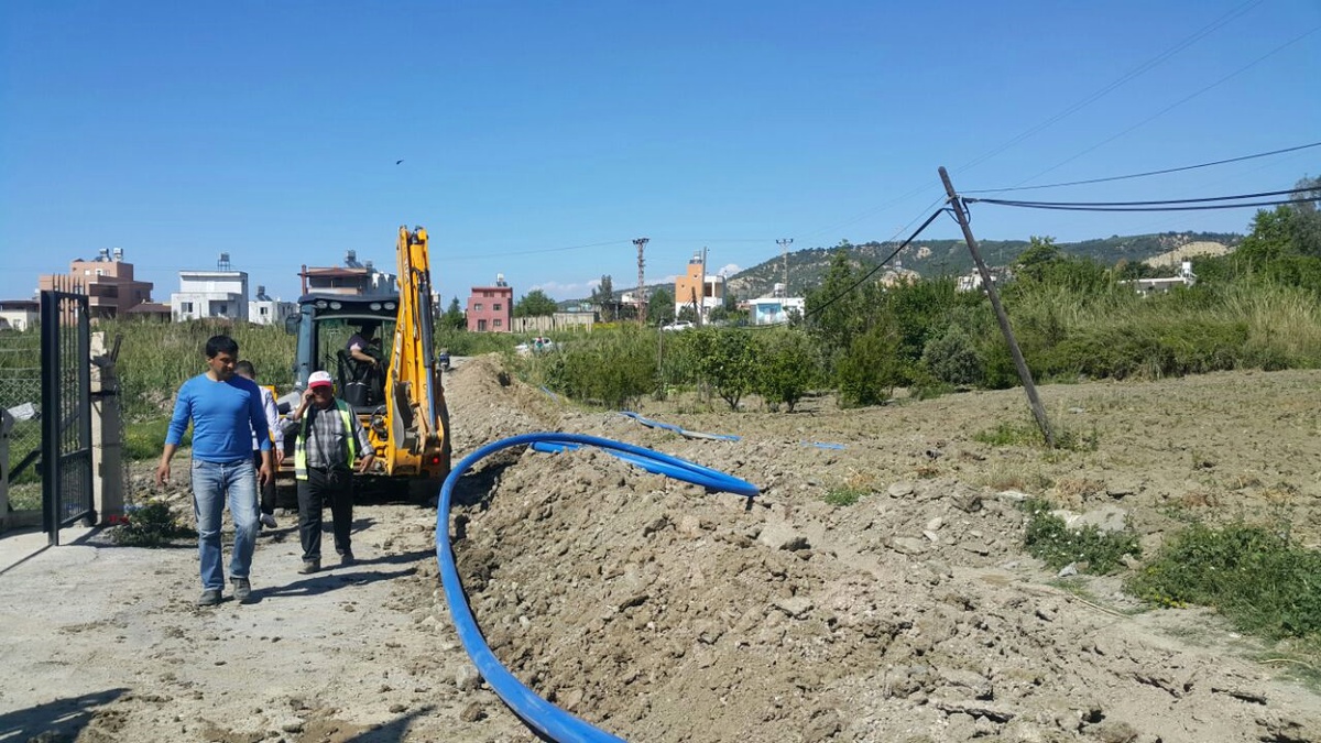 Eski İçmesuyu Abone Şebekeleri Yenileniyor