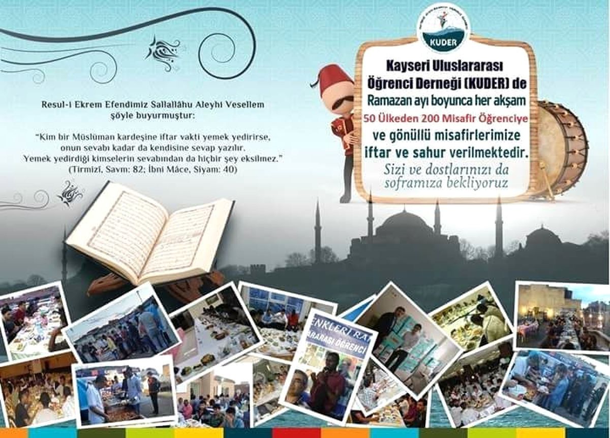 Kuder Öğrencileri İftar Sofrasında Buluşturuyor