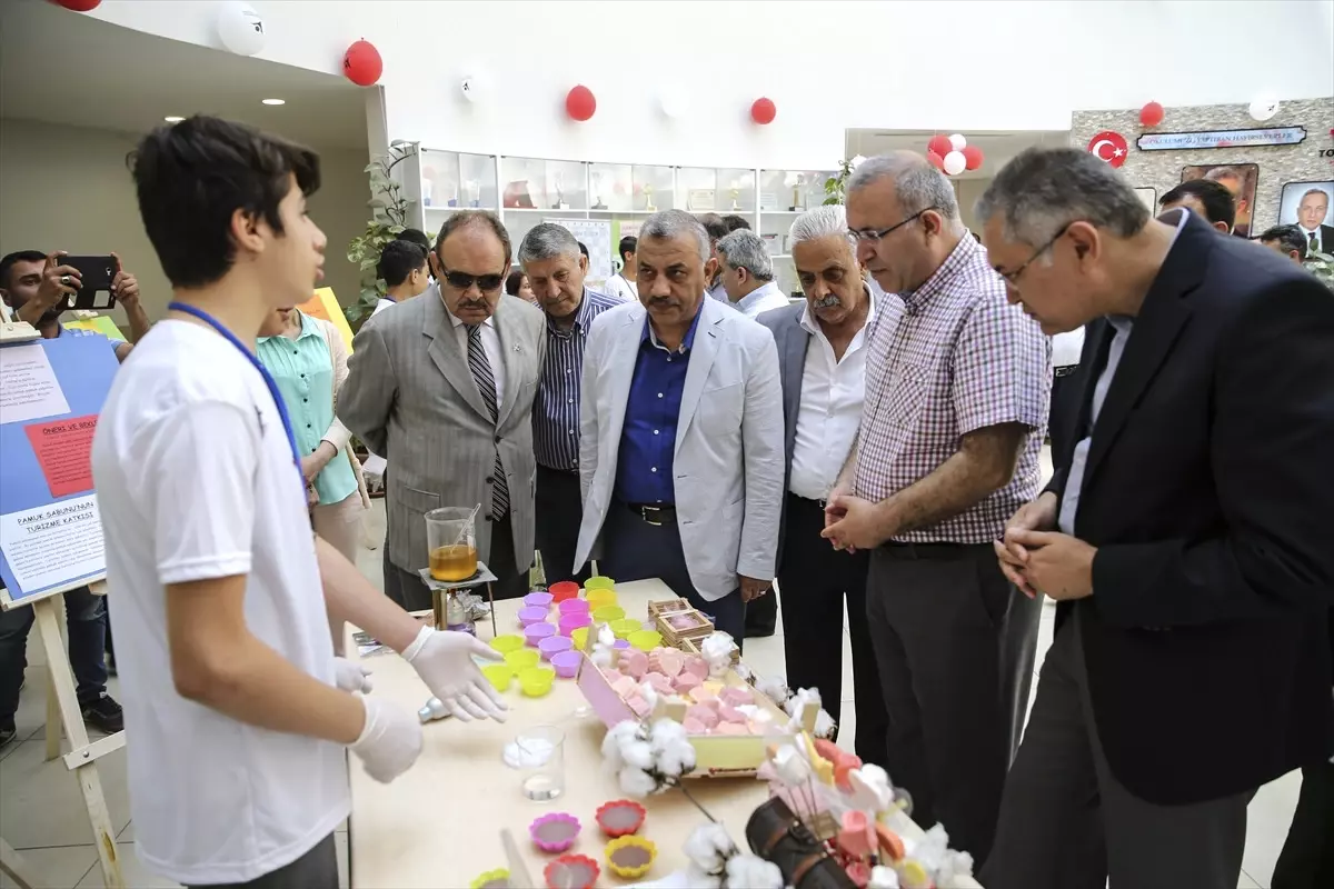 Lise Öğrencilerinden "Pamuk Sabunu" Üretimi