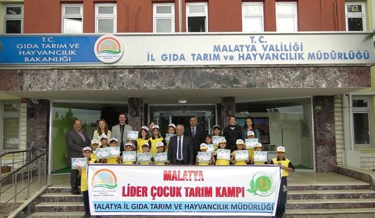 Malatya\'da \'Lider Çocuk Tarım Kampı\' Düzenlendi