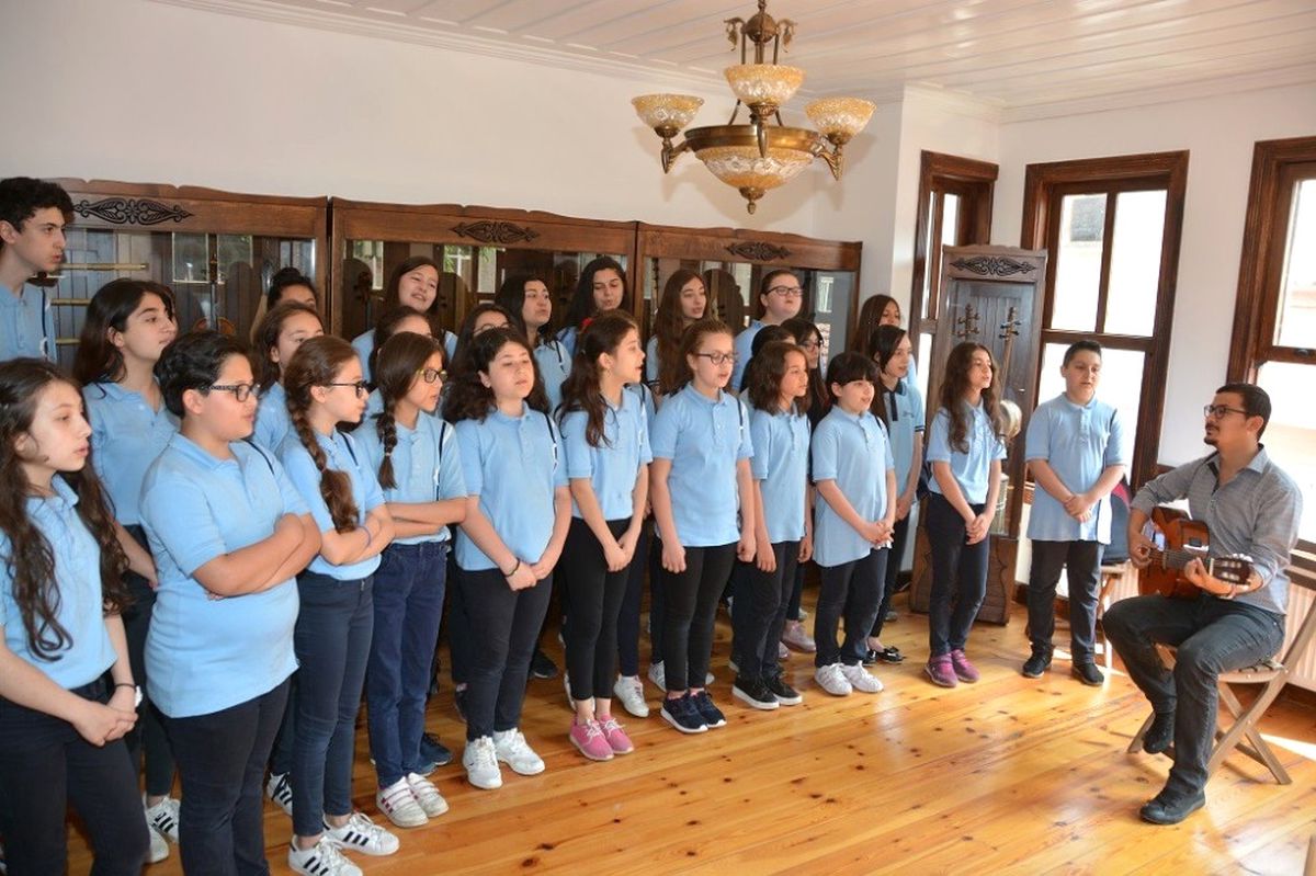 Özel Meriç Ortaokulu Süleymanpaşa Belediyesi Müzik Teknolojileri Müzesi\'ni Gezdi