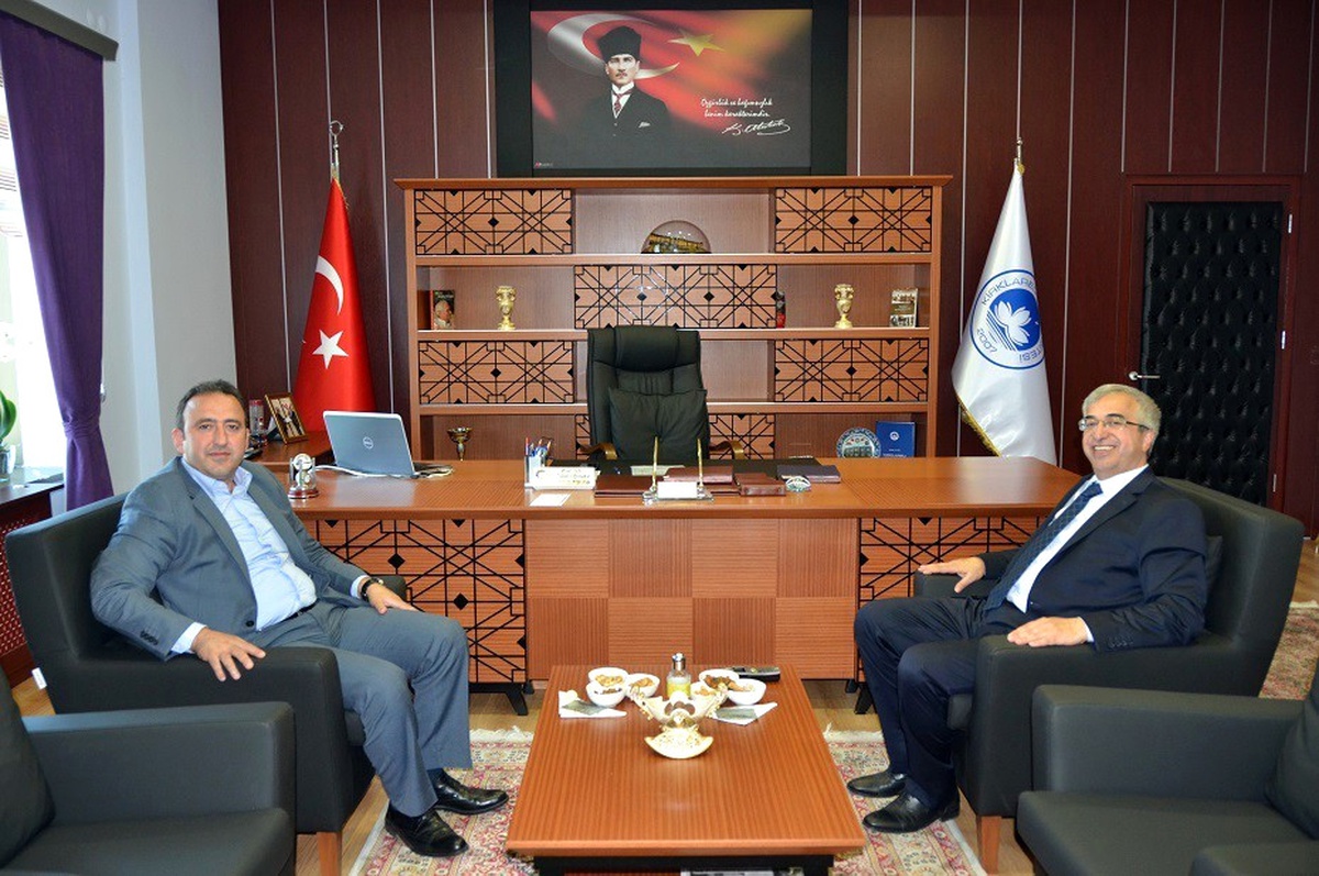 Trakya Kalkınma Ajansı Genel Sekreteri Şahin\'den Rektör Şengörür\'e Ziyaret