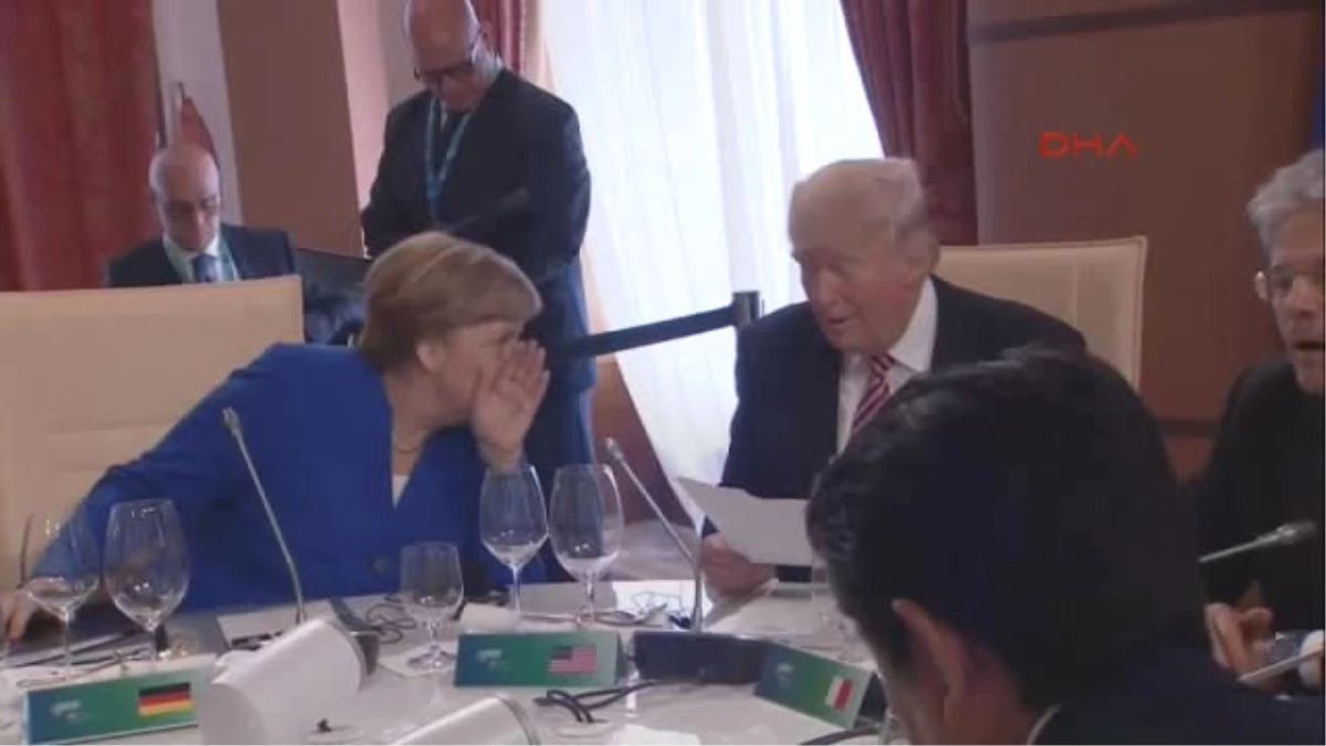 Trump\'ın Ilk Kez Katıldığı Italya\'daki G7 Zirvesi Başladı 2-