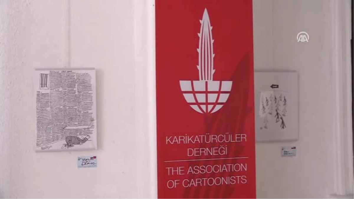 Türk Karikatüristlerin Eserleri Bulgaristan\'da Sergilendi - Filibe