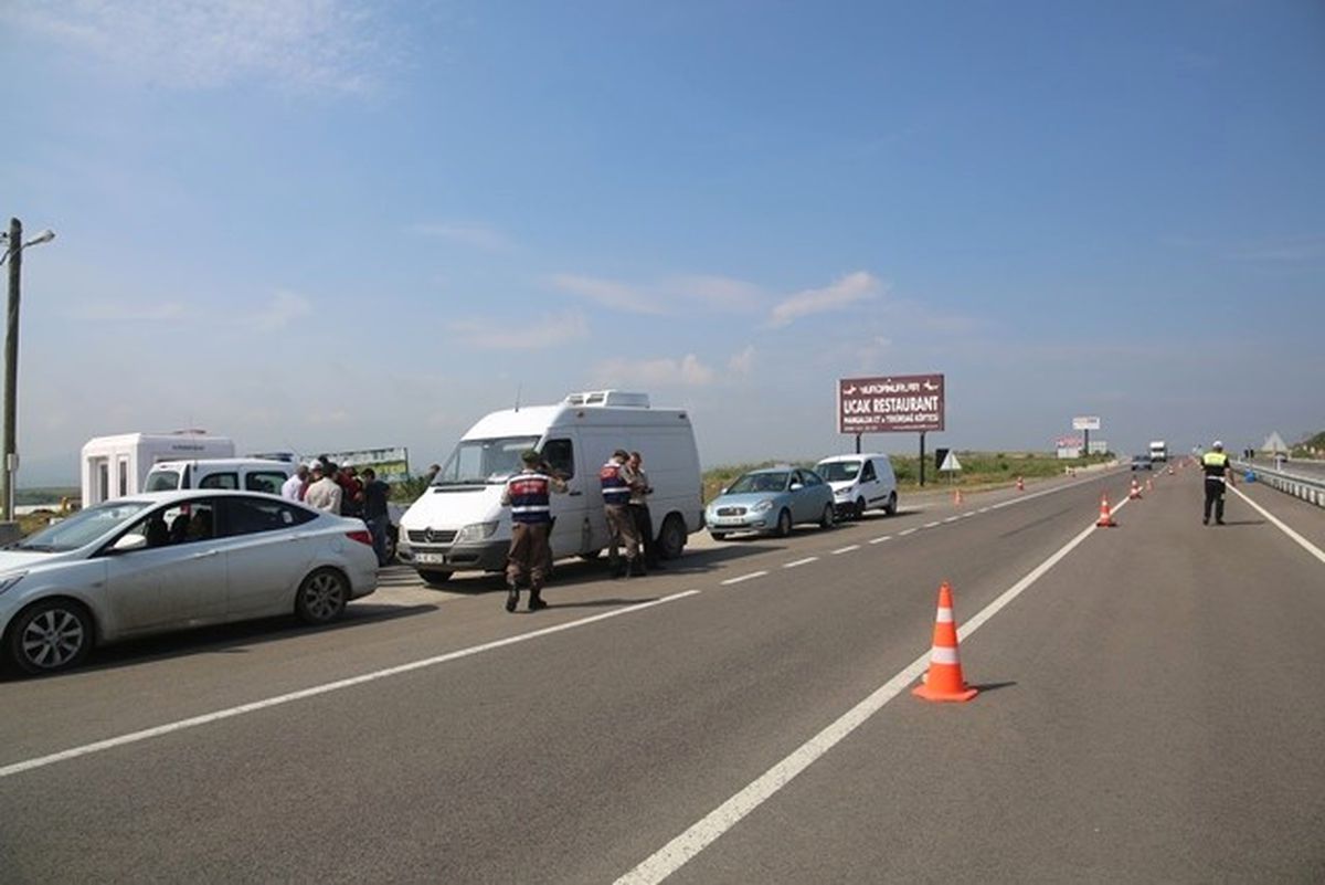 1 Günde 266 Araca 115 Bin TL Ceza Kesildi