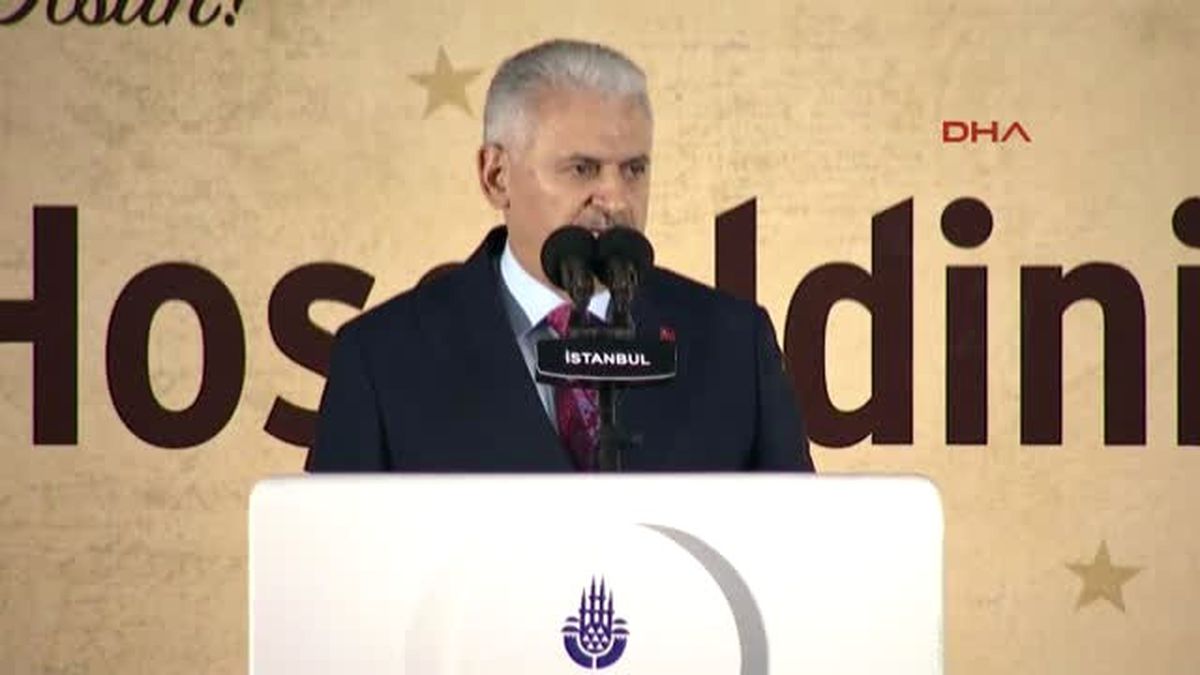 Dha İstanbul - Başbakan Yıldırım İstanbul\'un Fethi İçin Düzenlenen Törende Konuştu