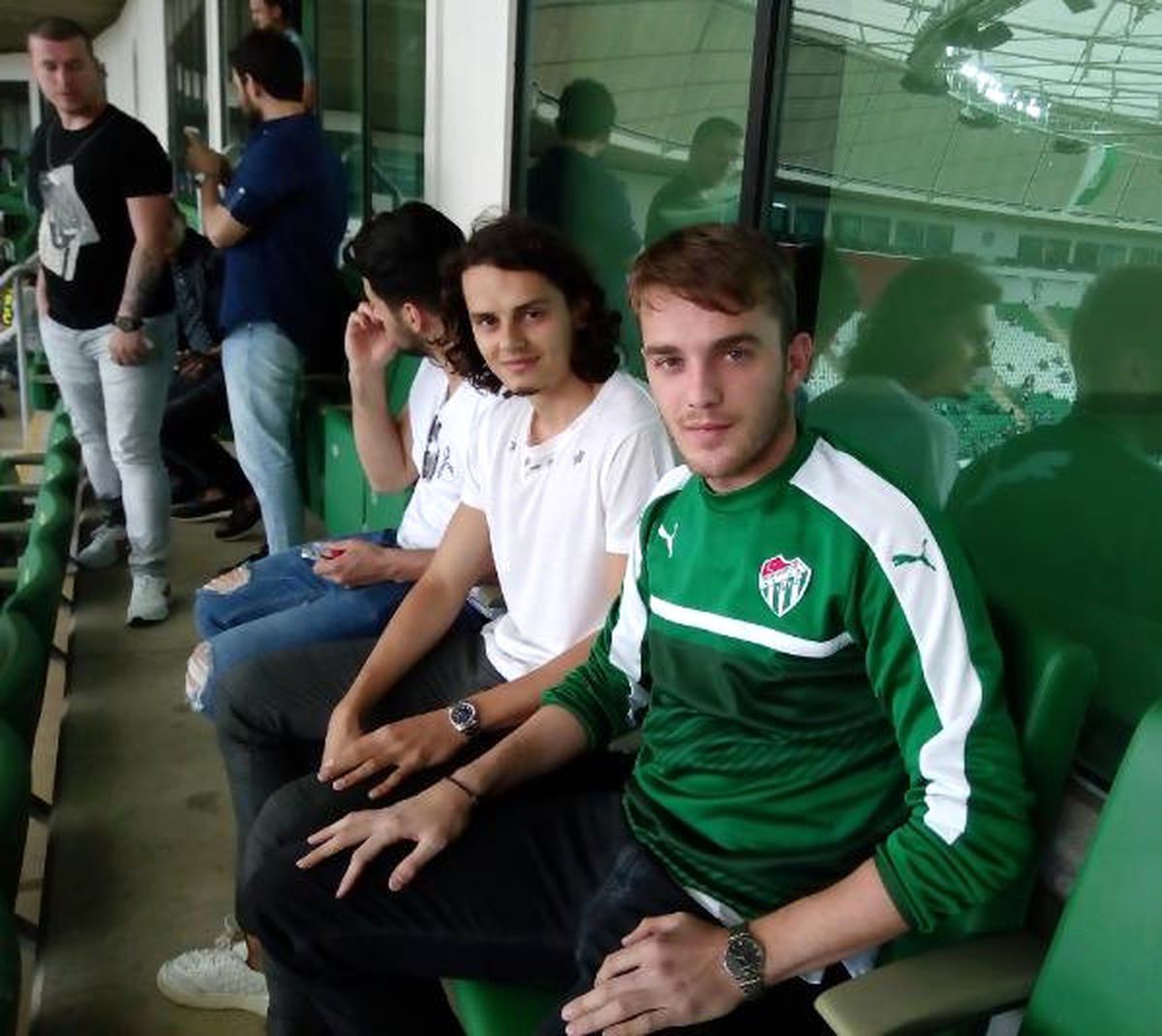 Enes Ünal, Bursaspor Maçını İzledi