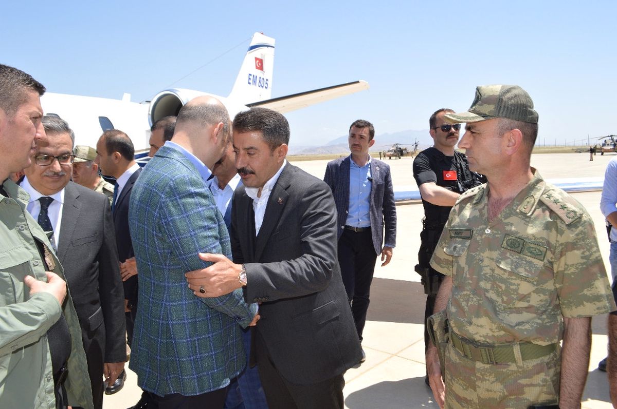 Içişleri Bakanı Operasyonların Sürdüğü Kato Dağında
