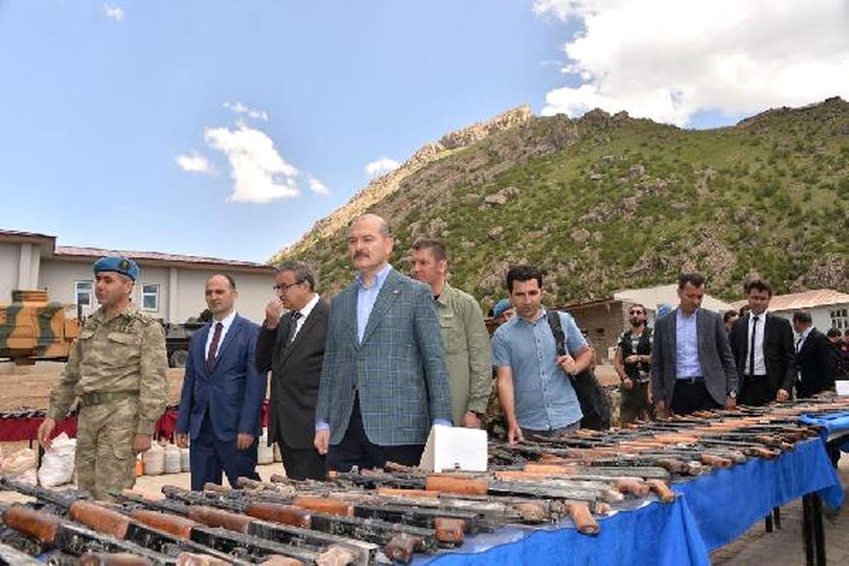 İçişleri Bakanı Soylu, Kato Dağı\'nda Operasyon Bölgesinde (2)