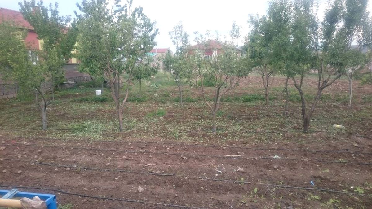 Niğde\'de Tarım Arazilerini Dolu Vurdu