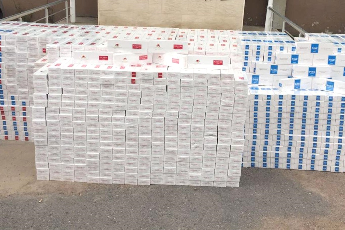 Samsun\'da 430 Paket Kaçak Sigara Ele Geçirildi